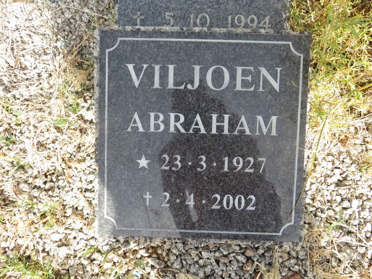 VILJOEN Abraham 1927-2002