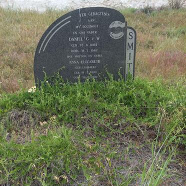 SMITH Daniel G. v. W. 1884-1962 Anna Elizabeth LOUBSER 1900-1982