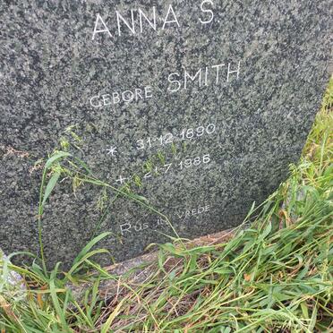 SMIT Anna S. nee SMITH 1890-1985_1
