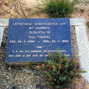 ZYL Susanna, van nee VISSER 1898-1969