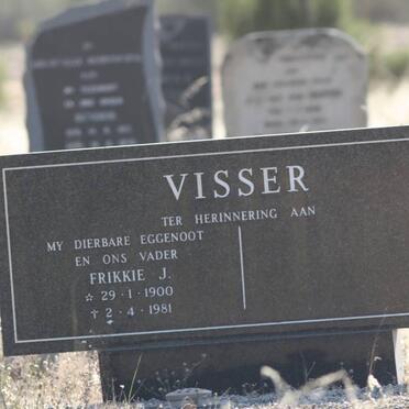VISSER Frikkie J. 1900-1981