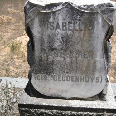 LAUBSCHER Isabell nee GELDENHUYS