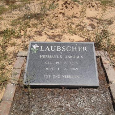 LAUBSCHER Hermanus Jacobus 1895-1969