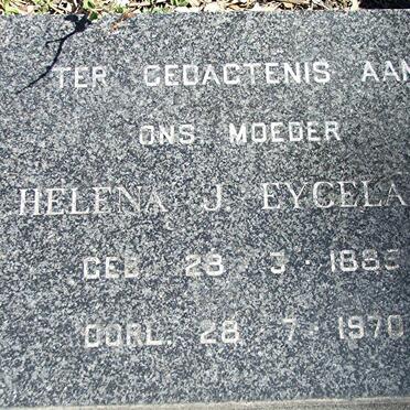 EYGELAAR Helena J. 1885-1970