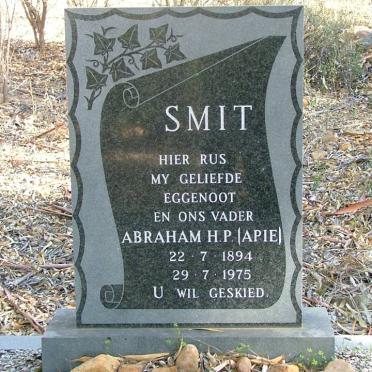 SMIT Abraham H.P. 1894-1975