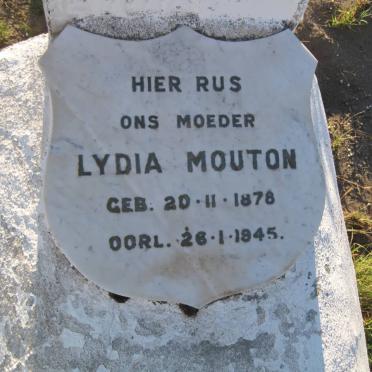 MOUTON Lydia 1878-1945