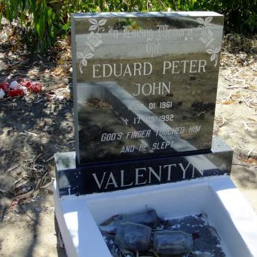 VALENTYN Eduard Peter John 1961-1992