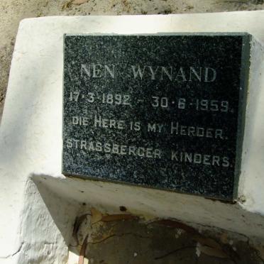 WYNAND Nen 1892-1959