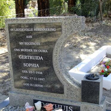 OCKHUIS Gertruida Sophia 1938-1997