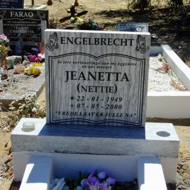 ENGELBRECHT Jeanetta 1949-2000