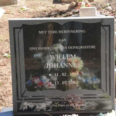 ? Willem Johannes 1914-2001