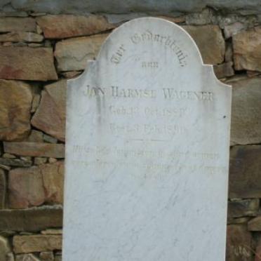 WAGENER Jan Harmse 1889-1890