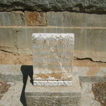CLOETE Jacob V. R. 1838-1903