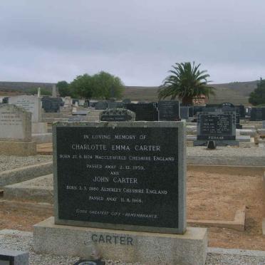 CARTER John 1880-1968 &amp; Charlotte Emma 1874-1959