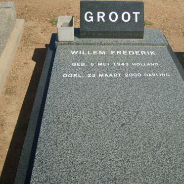 GROOT Willem Frederik 1943-2000