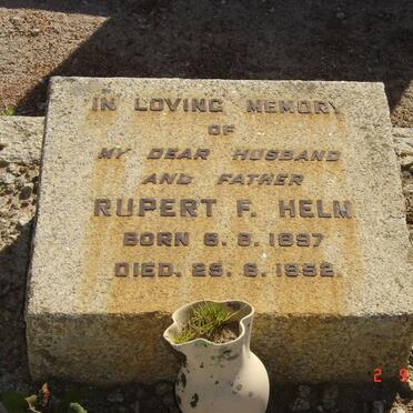 HELM Rupert F. 1897-1952
