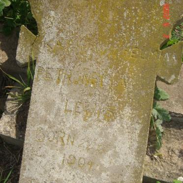LEWIS Karin Wilhelmina Petronella 1904-19?7