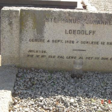 LOEDOLFF Stephanus Johannes 1926-1951
