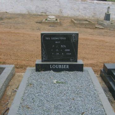 LOUBSER P.J. Ben 1898-1993