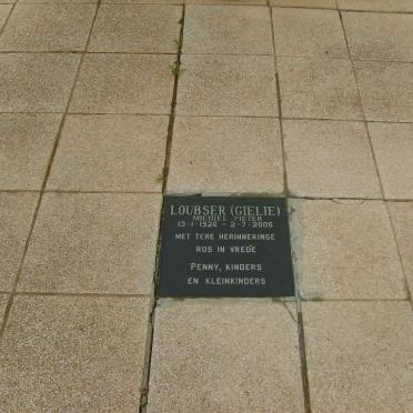 LOUBSER Michiel Pieter 1926-2006