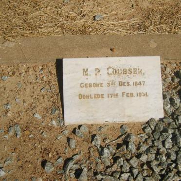 LOUBSER M.P. 1847-1931