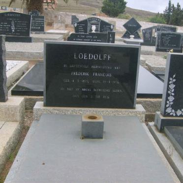 LOEDOLFF Frederik Francois 1897-1976