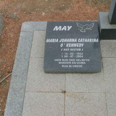 O'KENNEDY Maria Johanna Catharina nee BESTER 1932-2004