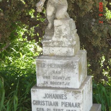 PIENAAR Johannes Christiaan 1897-1898
