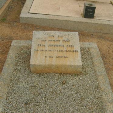 RABE Paul Johannes 1877-1962