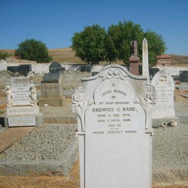 RABE Andries C. 1876-1928