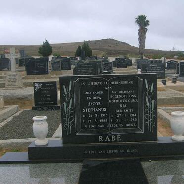 RABE Jacob Stephanus 1913-1999 &amp; Ria SMIT 1914-1985