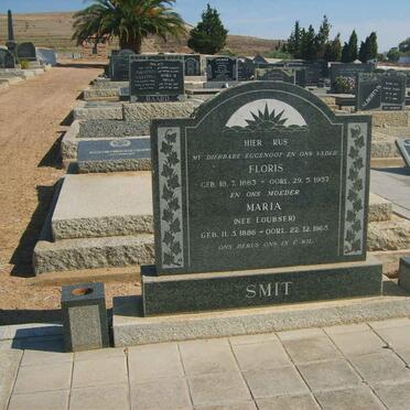 SMIT Floris 1883-1957 &amp; Maria LOUBSER 1886-1965