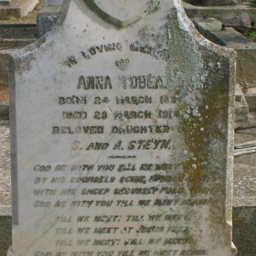 STEYN Anna Tobea 1899-1914