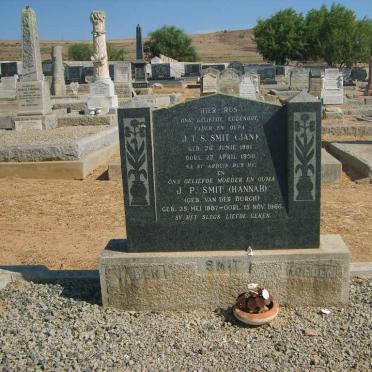 SMIT J.T.S. 1881-1950 &amp; J.P. VAN DER BURGH 1887-1966
