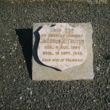 TRUTER Jacobus  M. 1884-1942