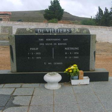 VILLIERS Philip, de 1955-1975 :: VILLIERS Neethling, de 1956-1980