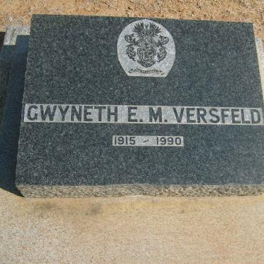VERSFELD Gwyneth E.M. 1915-1990