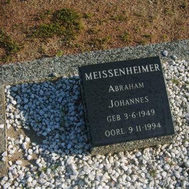 MEISSENHEIMER Abraham Johannes 1949-1994