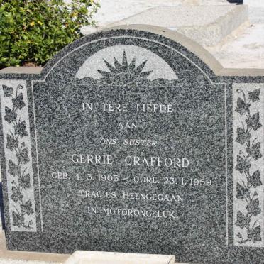 CRAFFORD Gerrie 1905-1959
