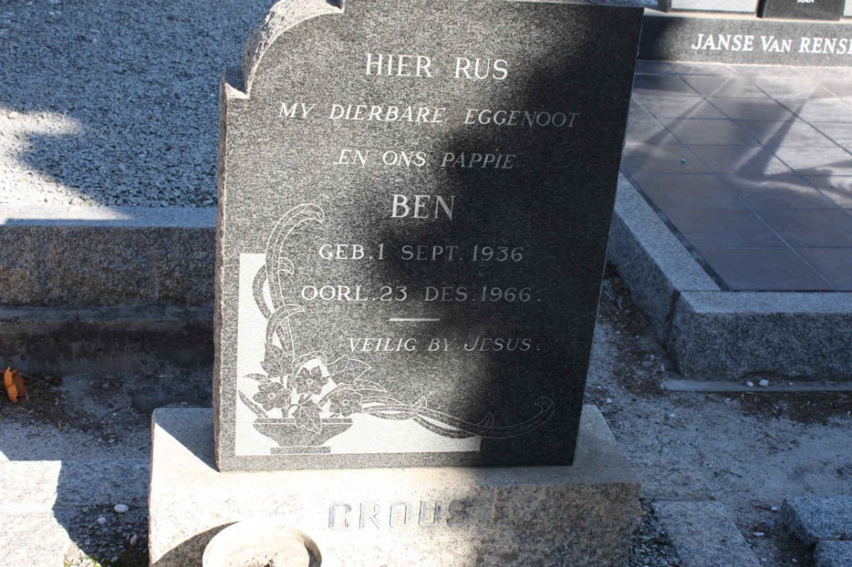 CROUS Ben 1936-1966