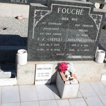 FOUCHE P.J. 1915-1956 &amp; Johanna 1912-1992 :: FOUCHE James 1955-1993