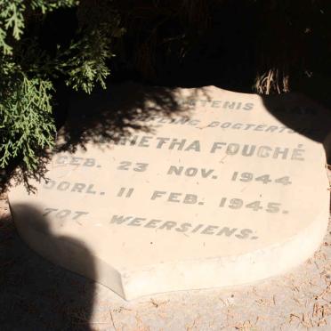FOUCHE Magrietha 1944-1944