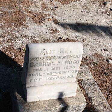 HUGO Gabriel F. 1938-1938