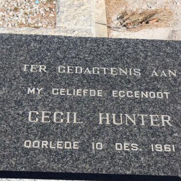 HUNTER Cecil -1961