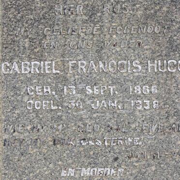 HUGO Gabriel Francois 1866-1938
