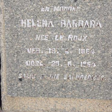 HUGO Gabriel Francois 1866-1938 &amp; Helena Barbara LE ROUX 1864-1964 