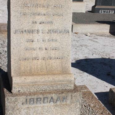 JORDAAN Johannes L. 1925-1951