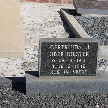 OBERHOLZER Gertruida J. 1913-1942