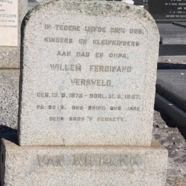 VERSVELD Willem Ferdinand 1875-1957