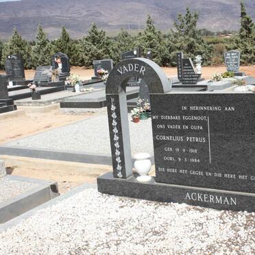 ACKERMAN Cornelius Petrus 1918-1984